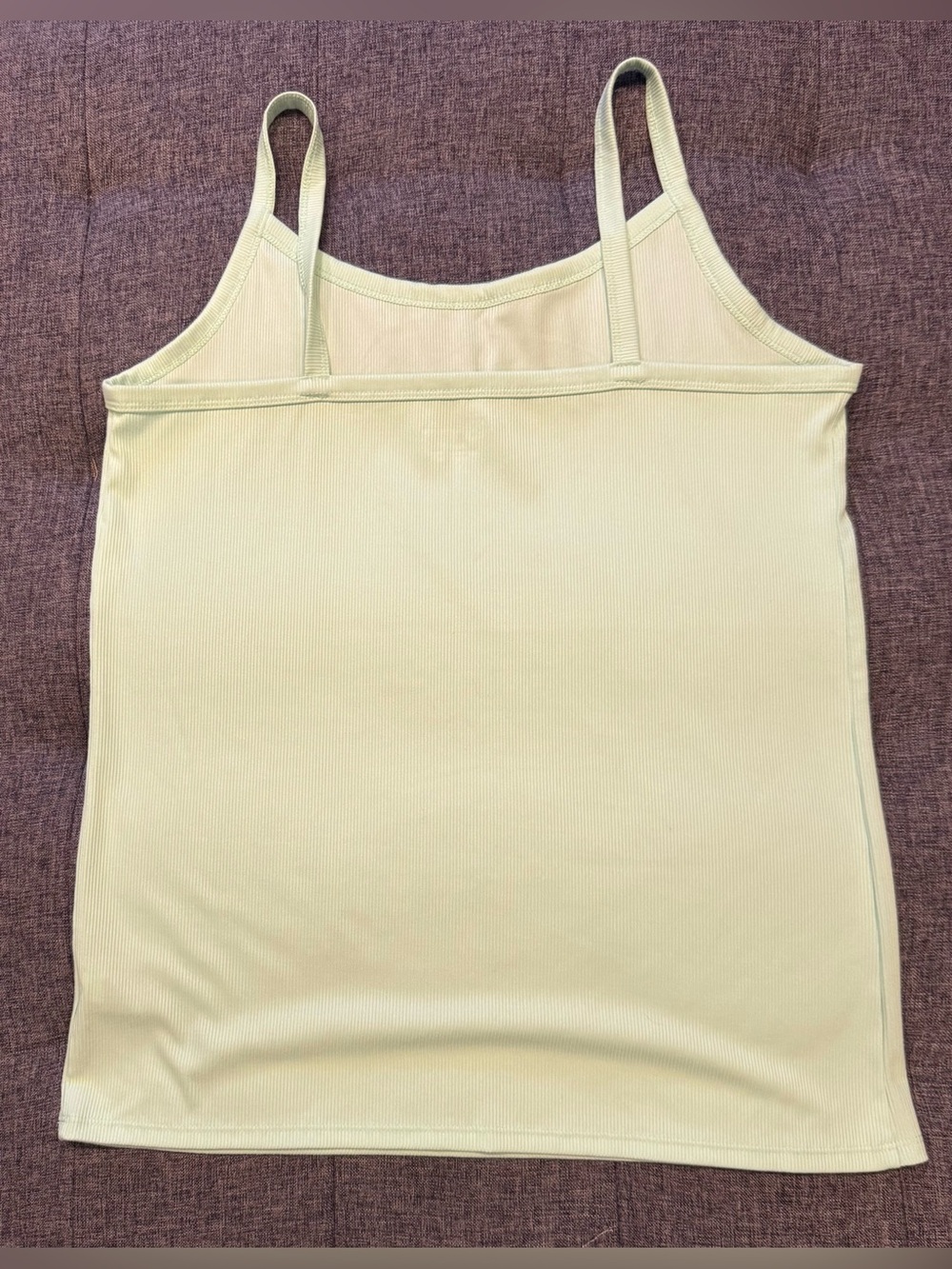 Set of 5 - Ribbed Spaghetti Strap Tank Tops - Pastel Mix - Picture 3 of 15
